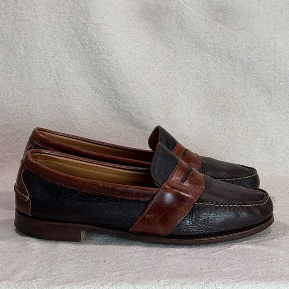 H.S. Trask Penny Loafers Mens Size 10.5N - Picture 3 of 16